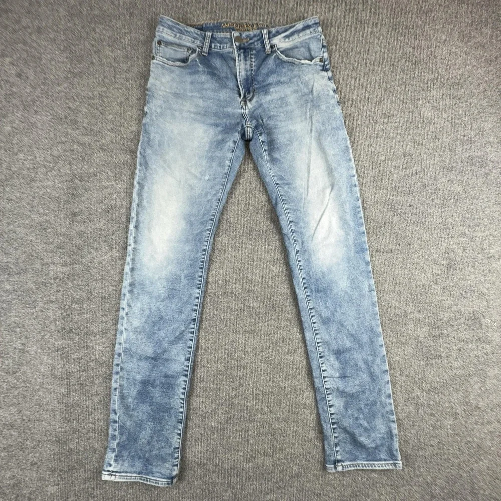 American Eagle Outfitters Jeans Mens 32x33 Blue Next Level Flex Skinny Denim